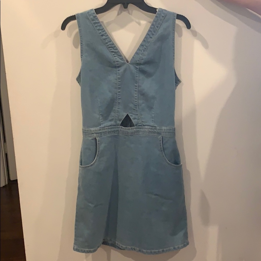 The Denim Mini Dress